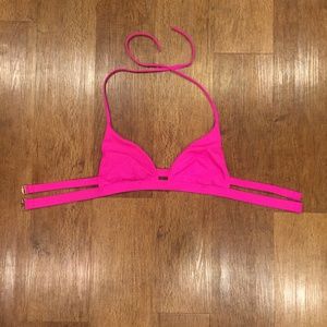 Victoria's Secret Medium Hot Pink Bikini Top